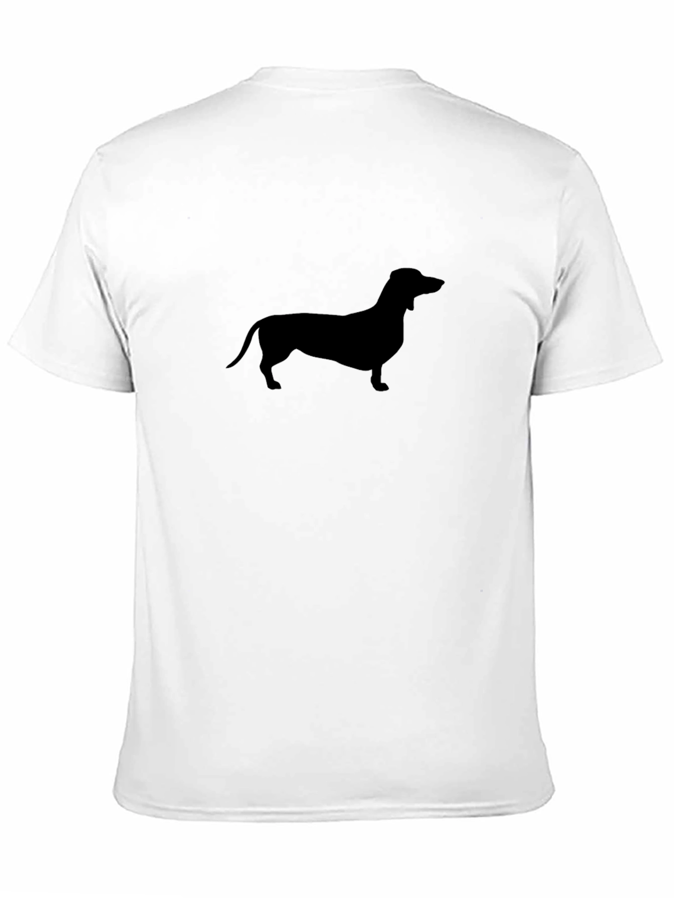 Dachshund Silhouette Tee - Unisex Black Shirt
