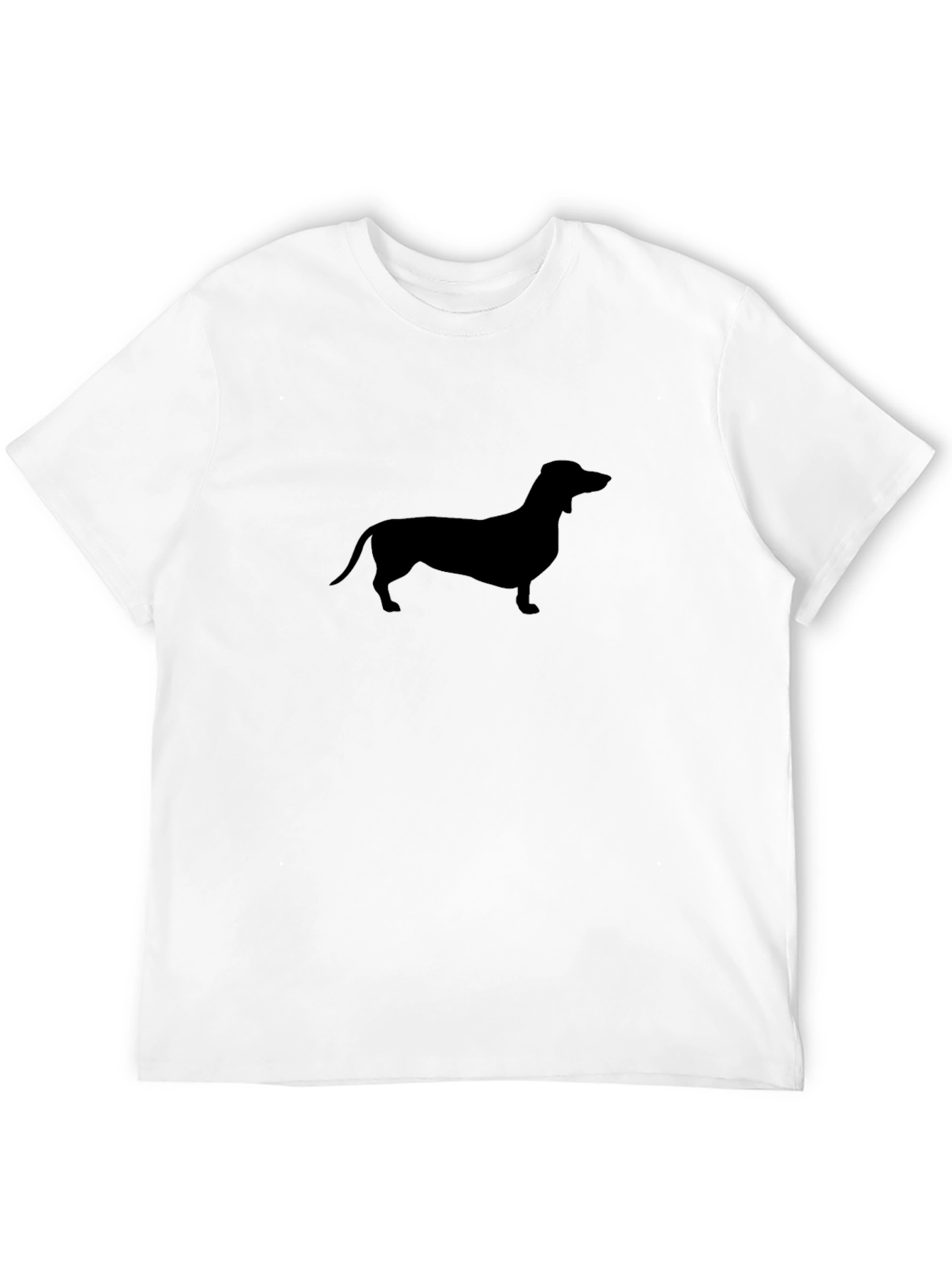 Dachshund Silhouette Tee - Unisex Black Shirt