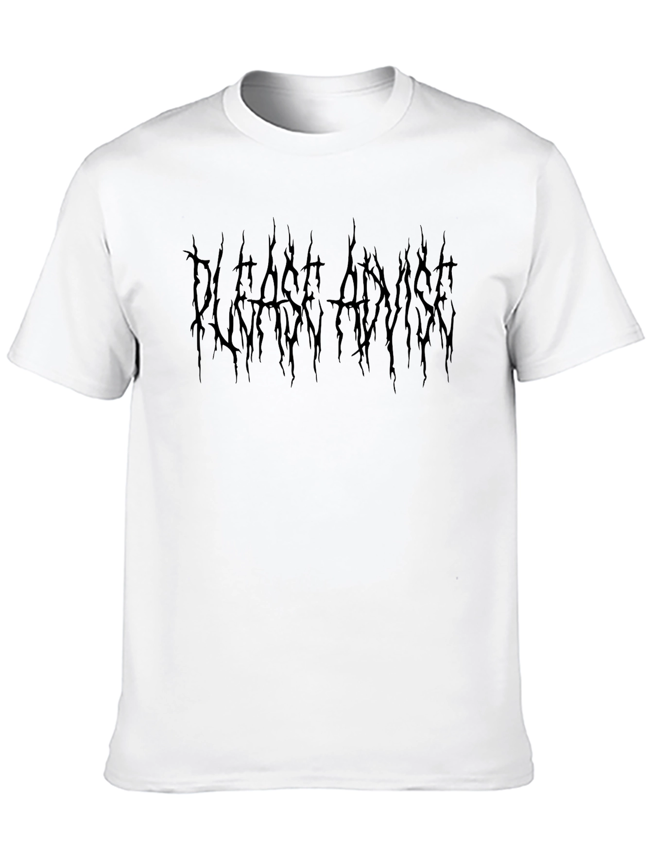 Please Advise Gothic T-Shirt