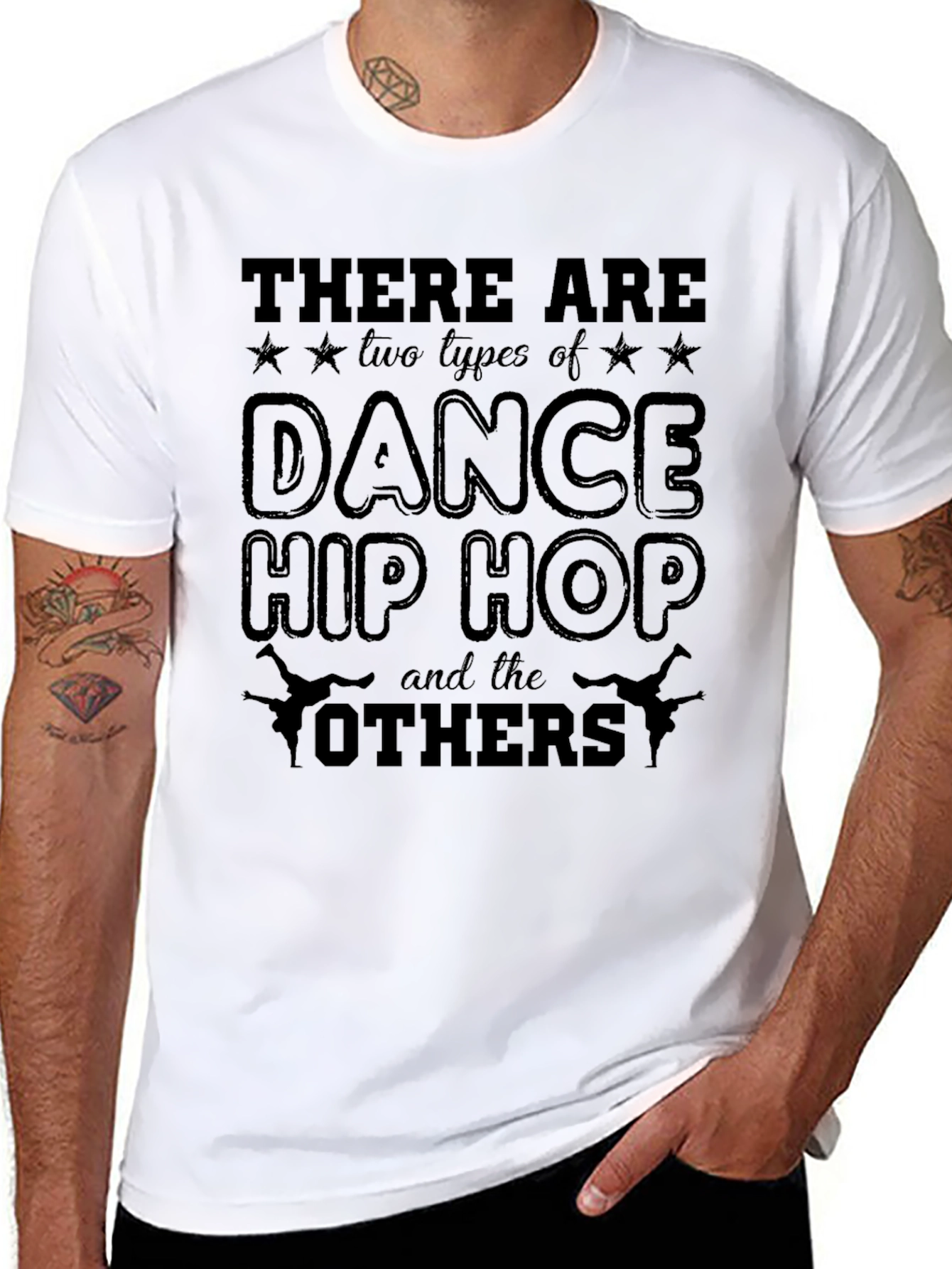 Dance Hip Hop Graphic T-Shirt