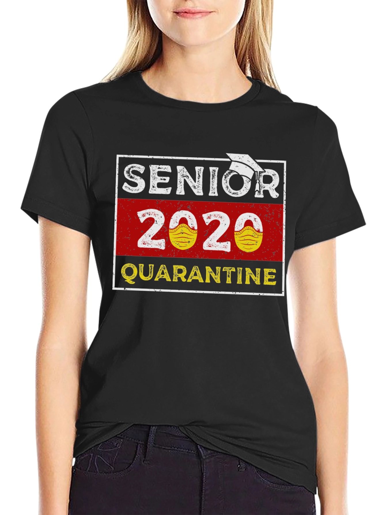 Senior 2020 Quarantine T-Shirt Graduation Gift