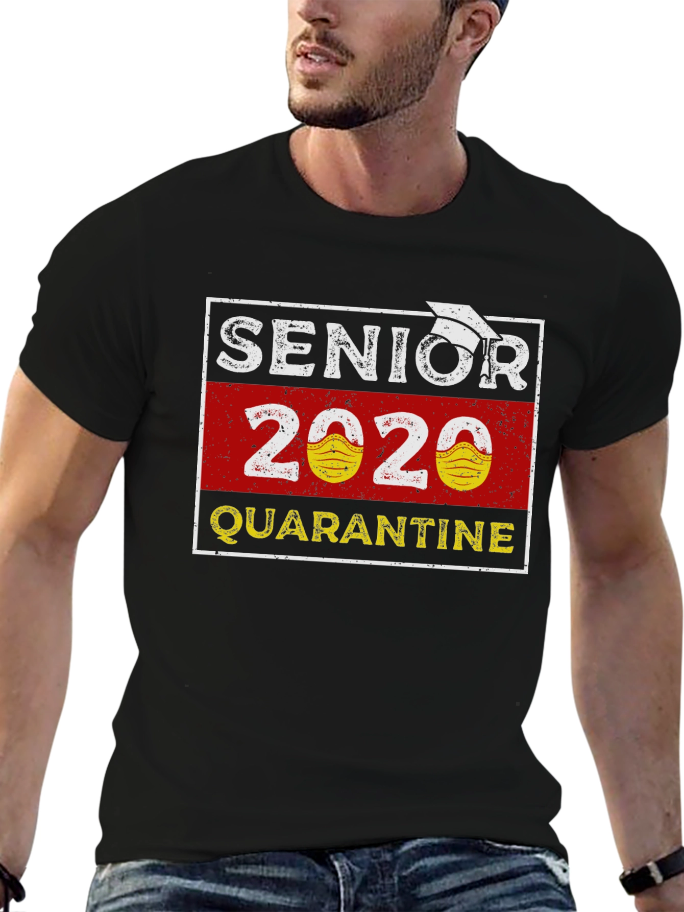 Senior 2020 Quarantine T-Shirt Graduation Gift