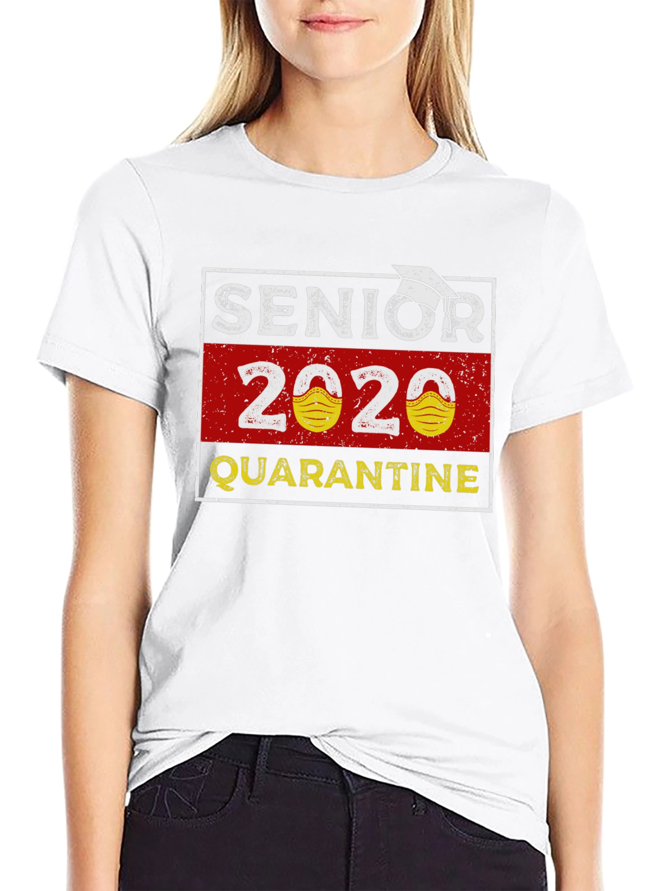 Senior 2020 Quarantine T-Shirt Graduation Gift