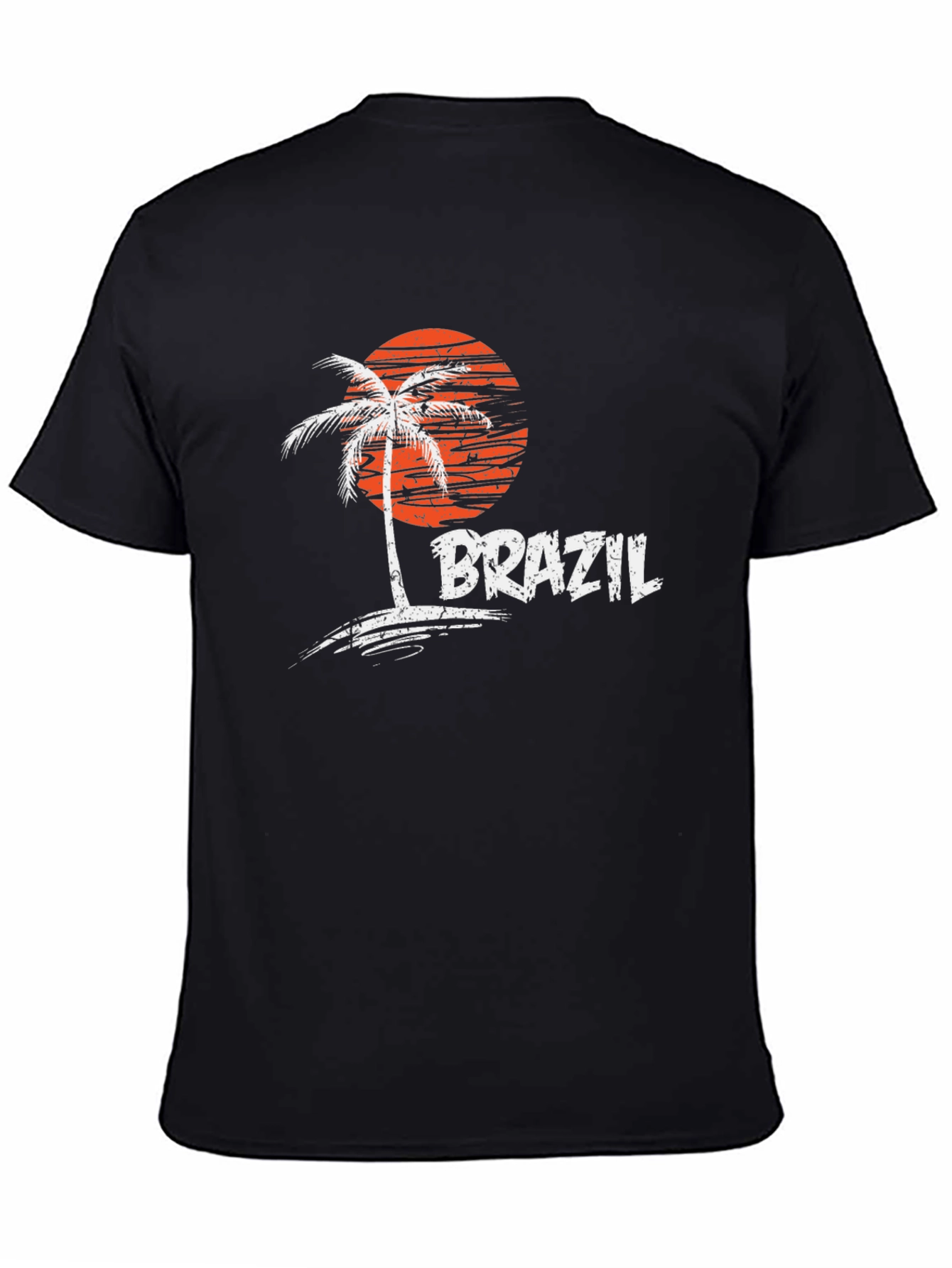 Brazil Palm Tree Graphic T-Shirt