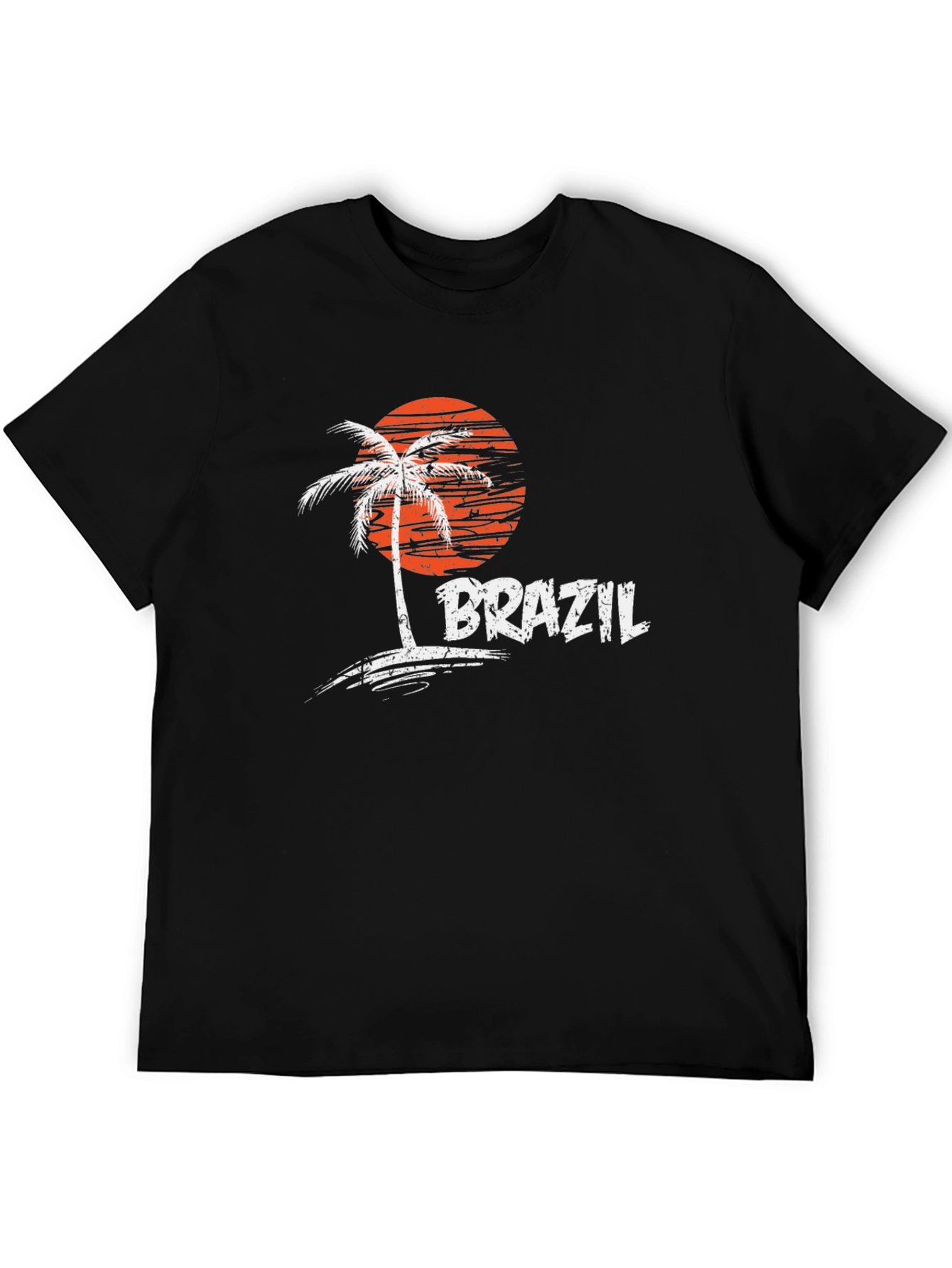 Brazil Palm Tree Graphic T-Shirt