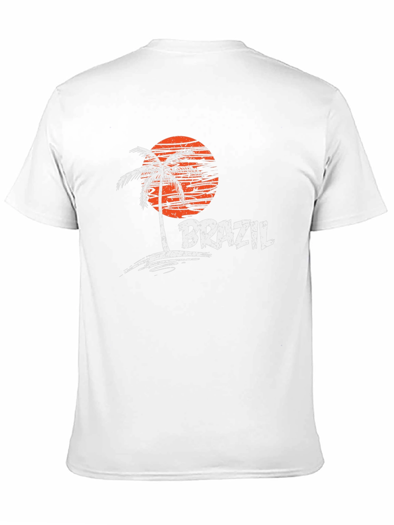 Brazil Palm Tree Graphic T-Shirt