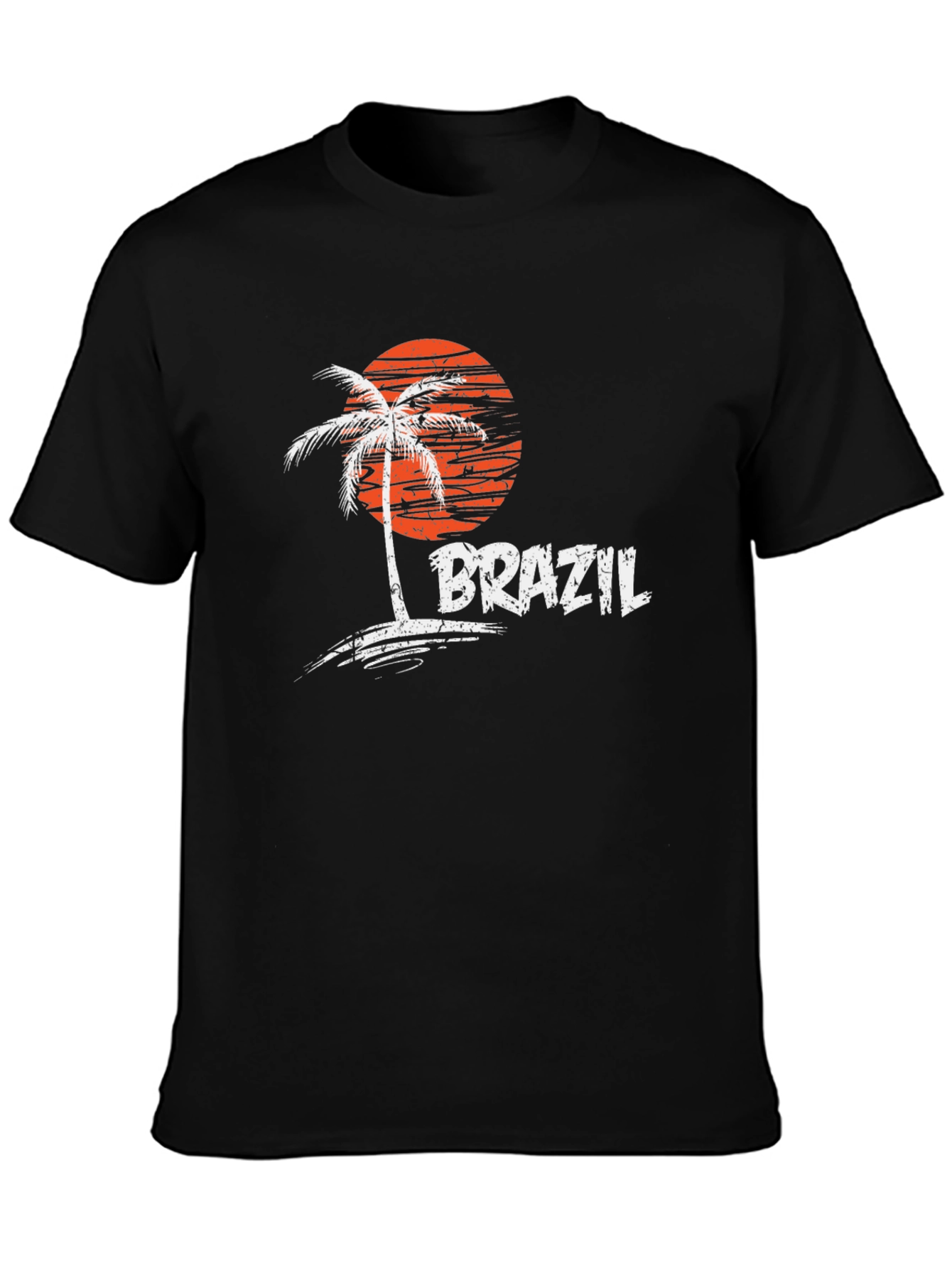 Brazil Palm Tree Graphic T-Shirt