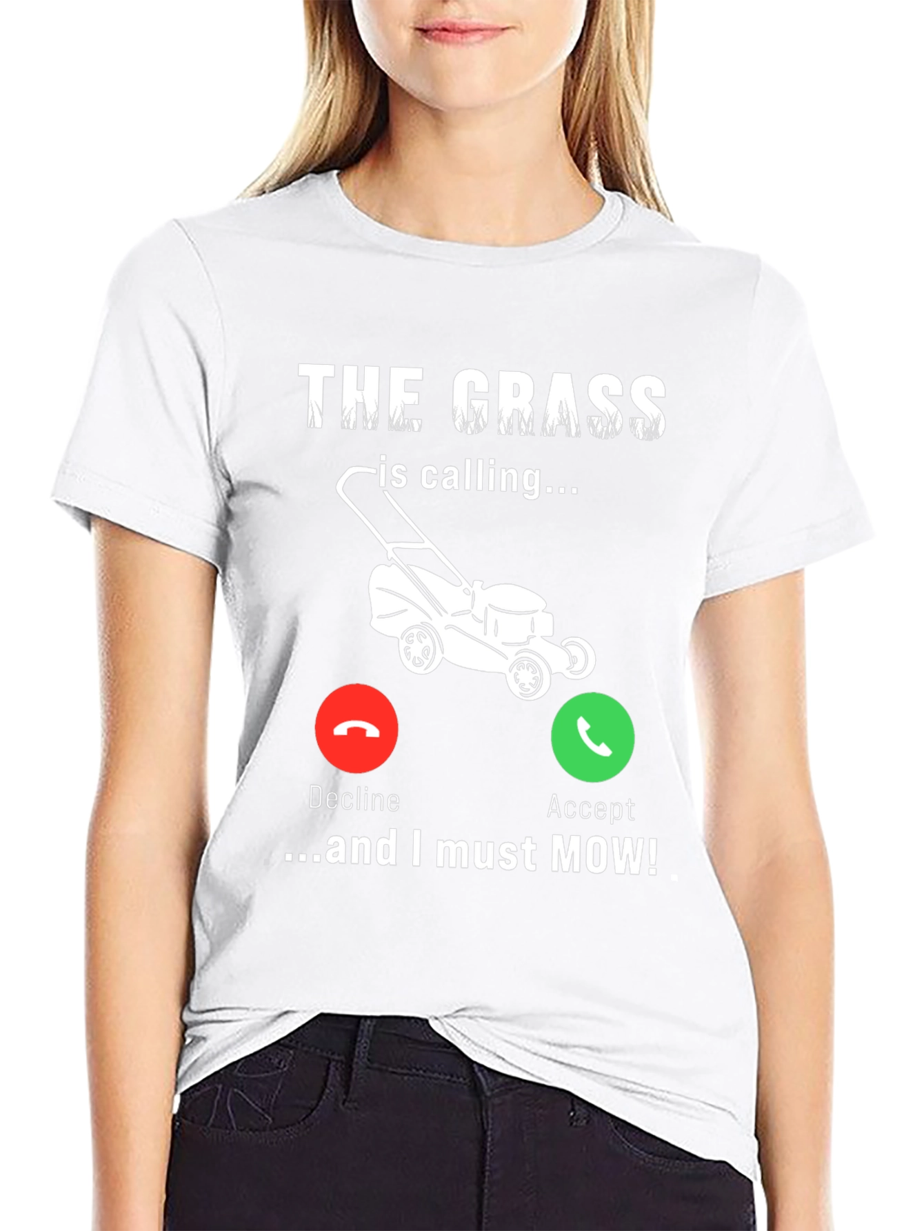 The Grass Is Calling Mens Graphic Tee