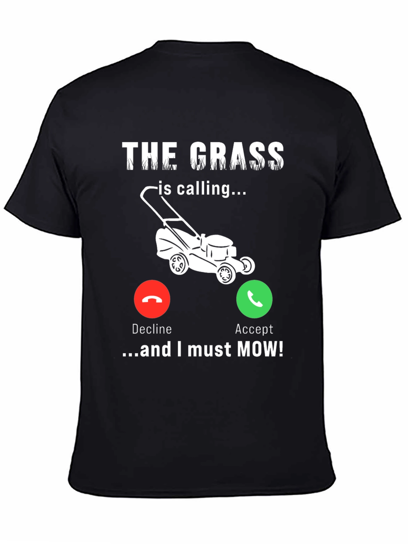The Grass Is Calling Mens Graphic Tee
