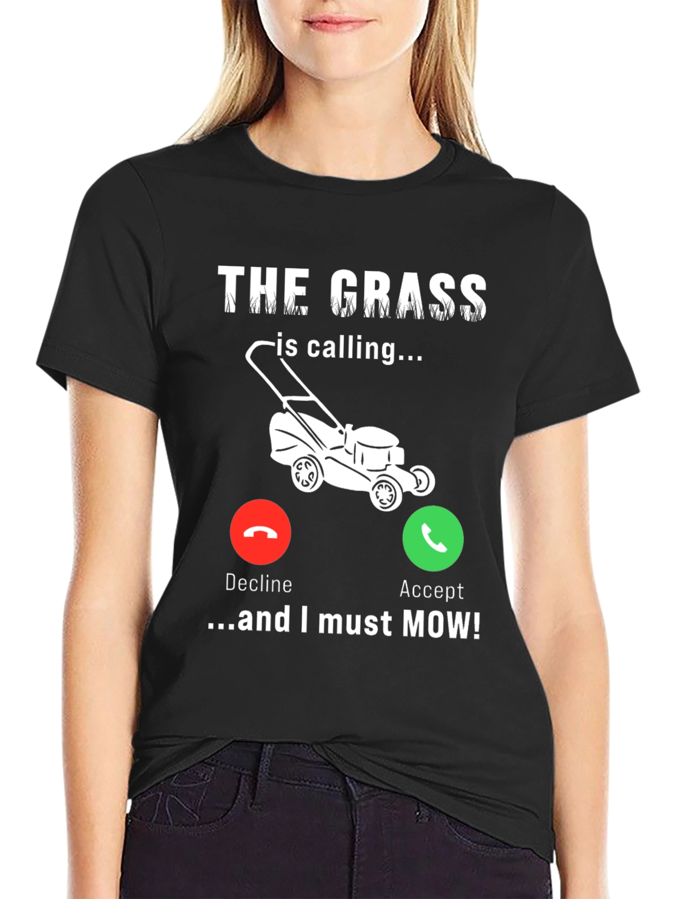 The Grass Is Calling Mens Graphic Tee