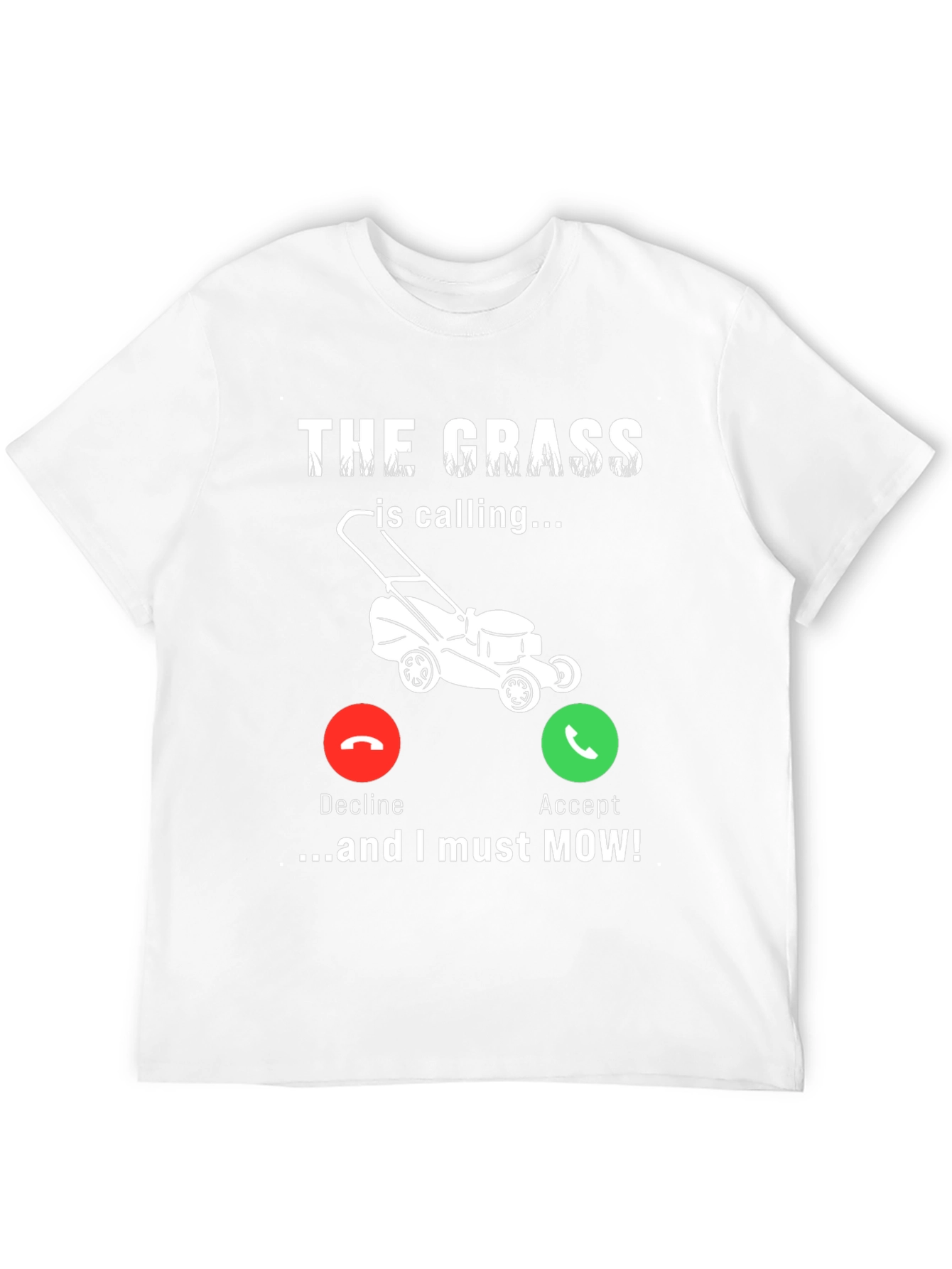 The Grass Is Calling Mens Graphic Tee