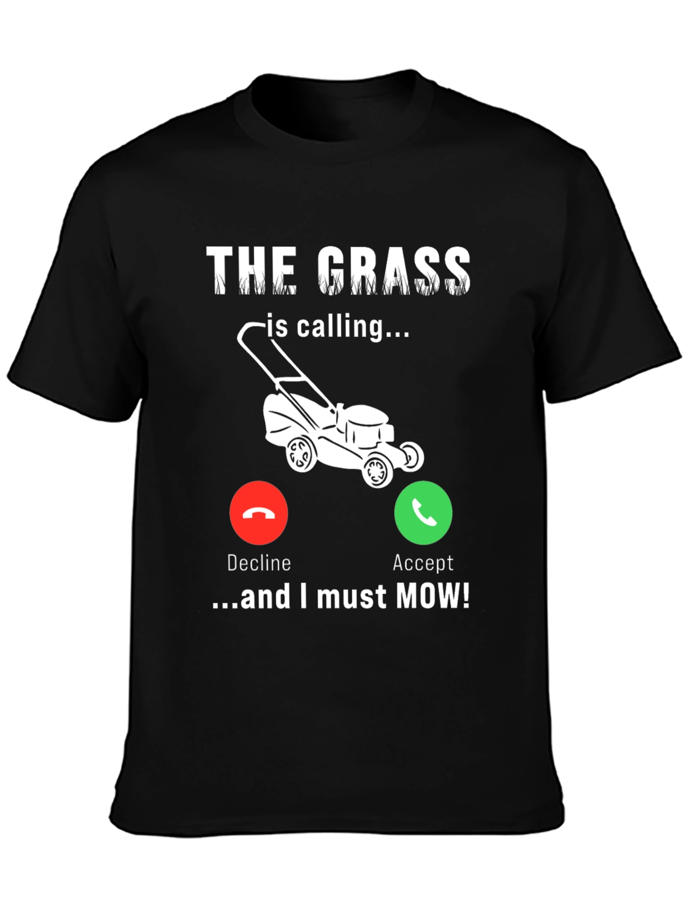 The Grass Is Calling Mens Graphic Tee