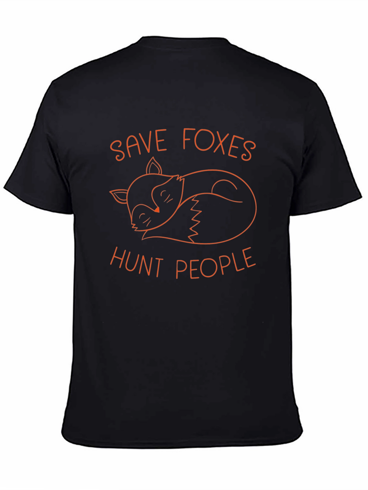 Save Foxes Hunt People Graphic Tee