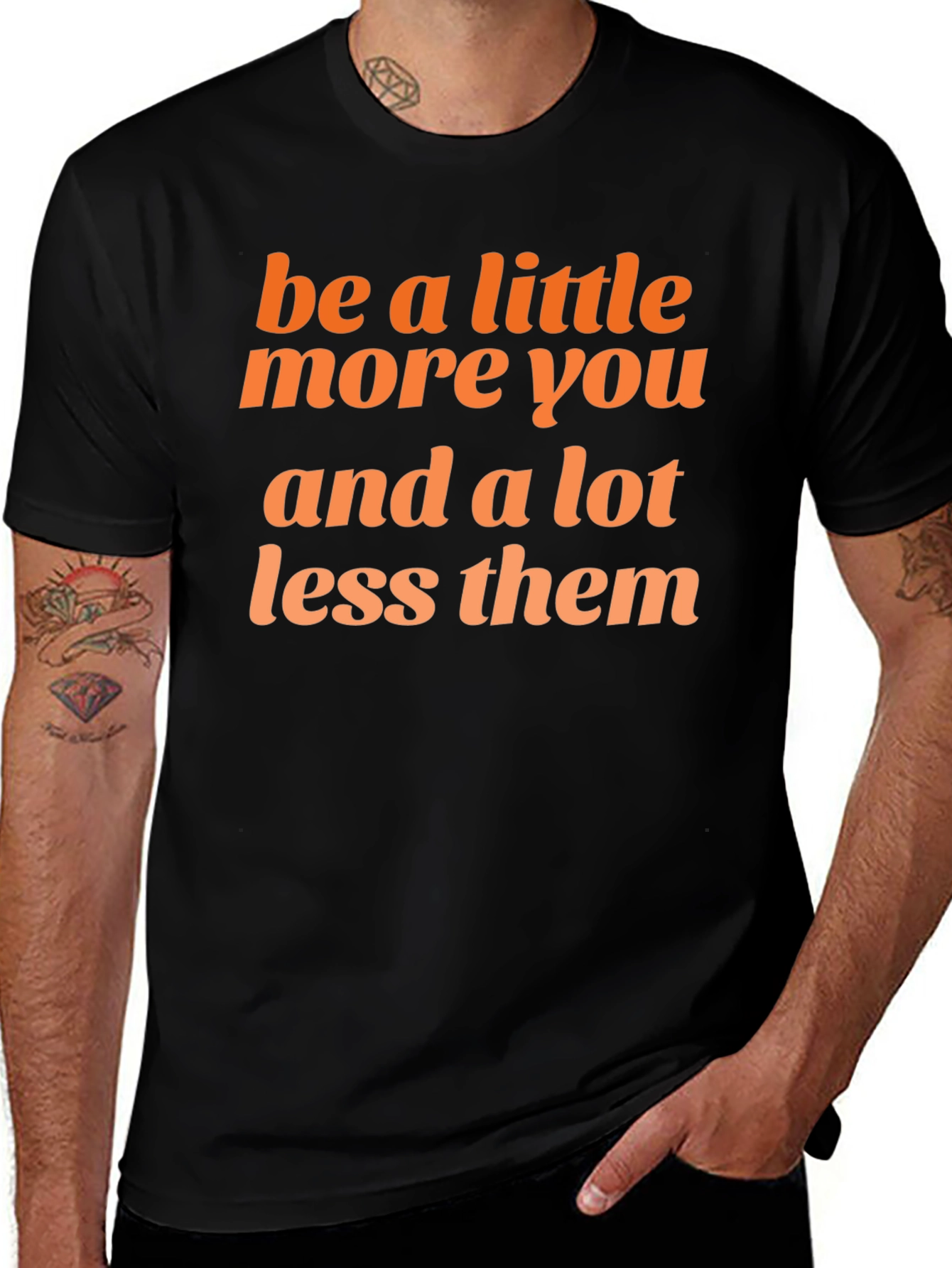 Be You Graphic Tee - Inspirational Unisex T-Shirt