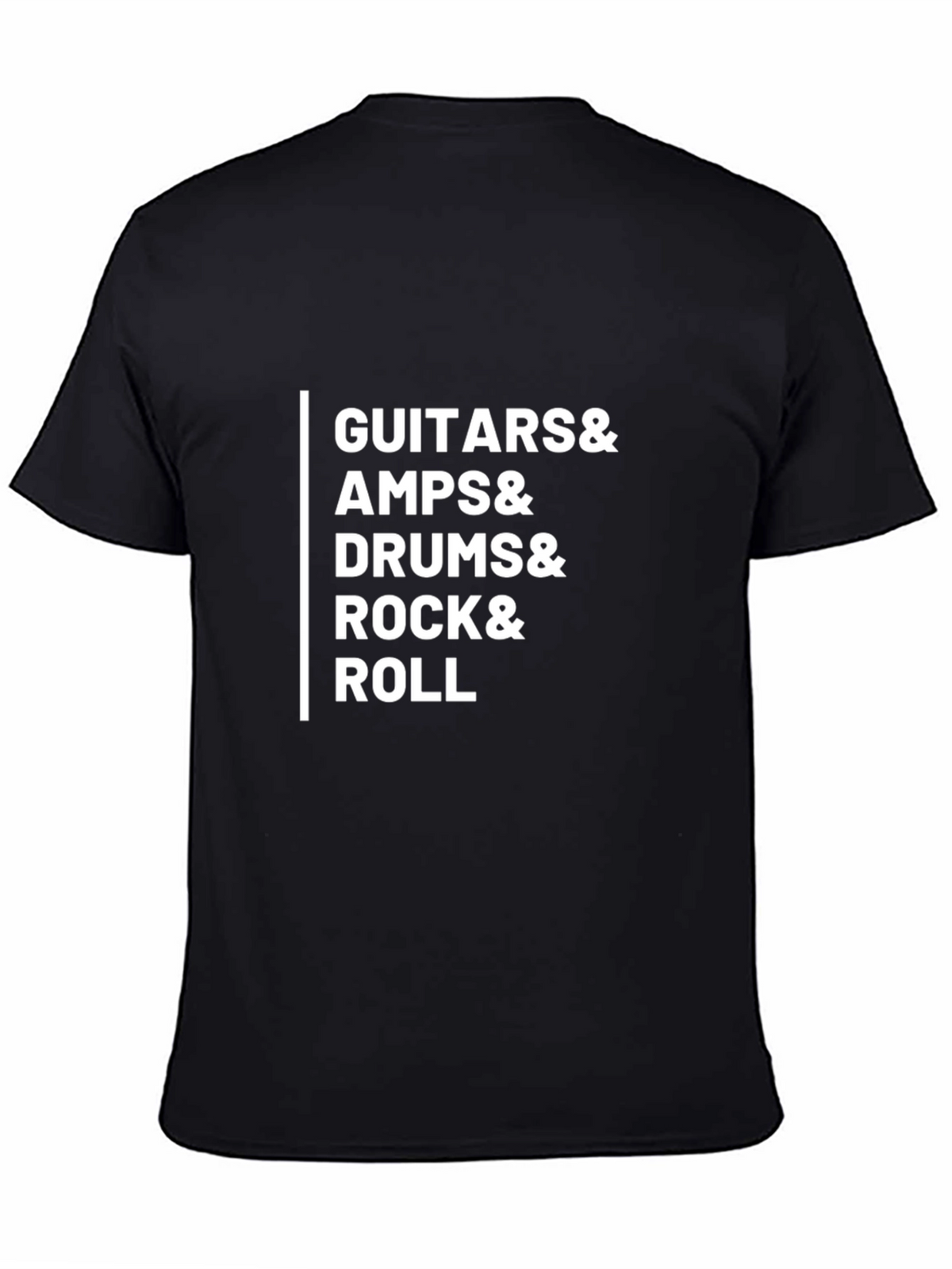Rock & Roll T-Shirt - Guitars Amps Drums!