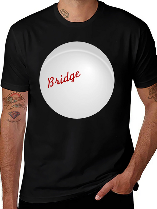 Bridge Graphic Tee - Classic Card Game T-Shirt