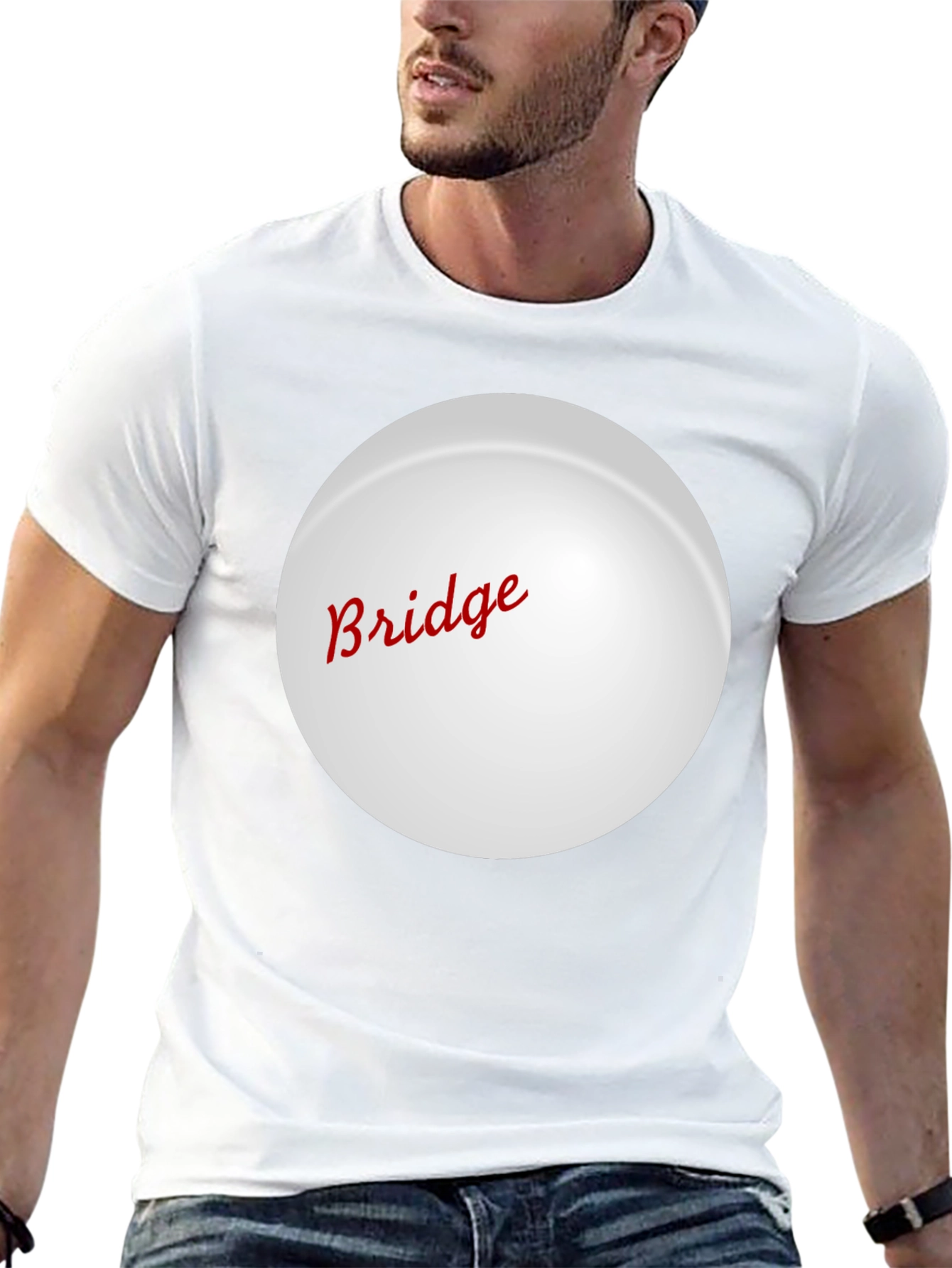 Bridge Graphic Tee - Classic Card Game T-Shirt