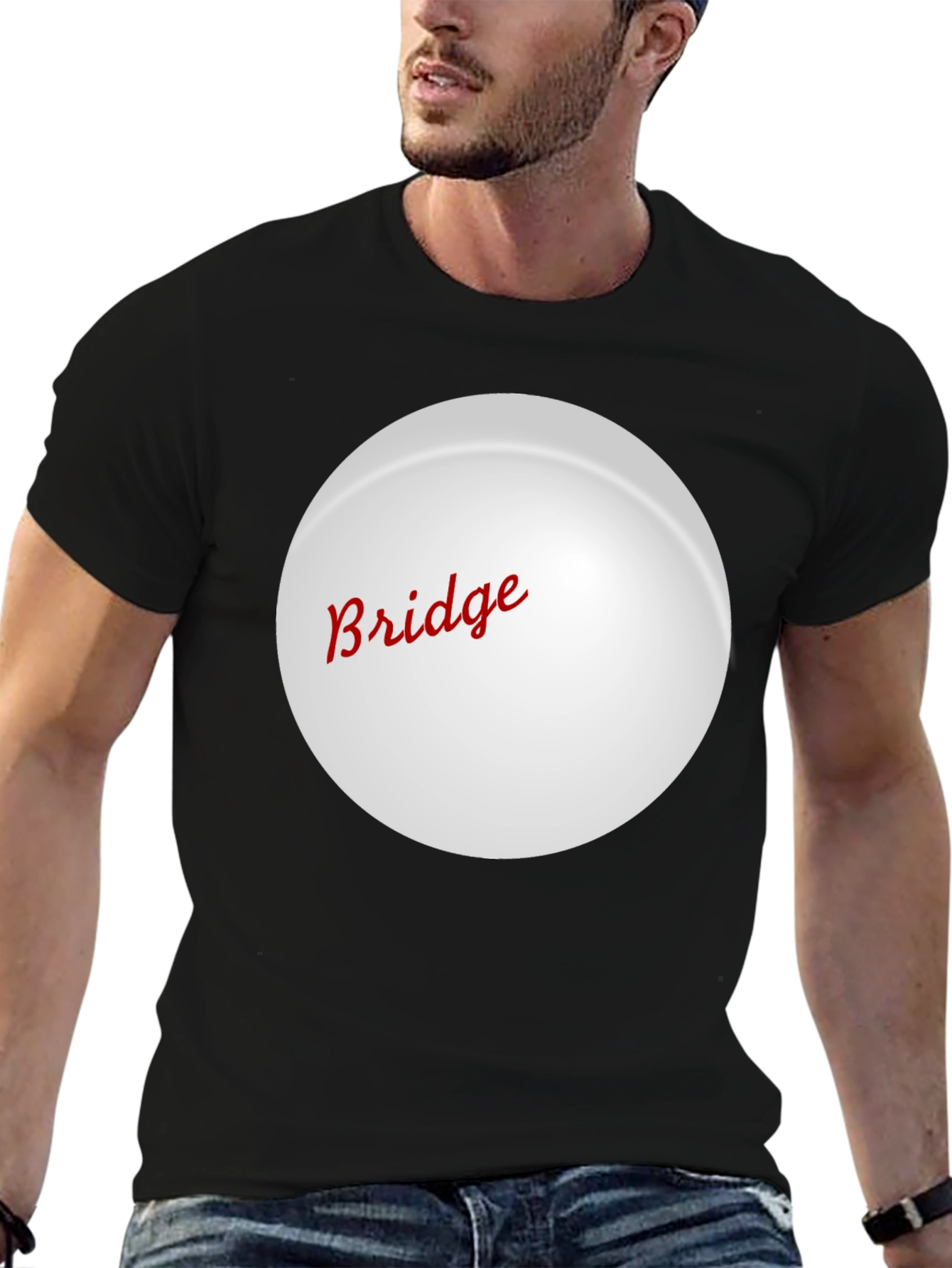 Bridge Graphic Tee - Classic Card Game T-Shirt