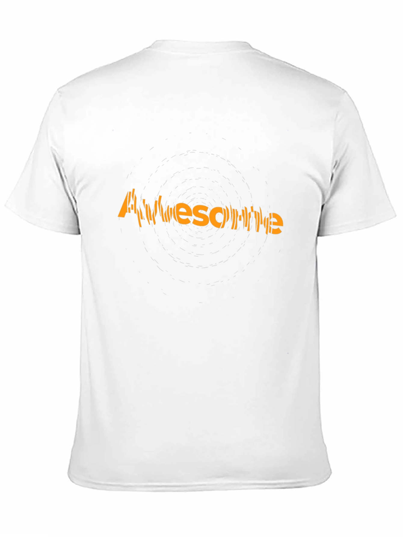 Awesome Graphic Tee - Mens Black Cotton T-Shirt