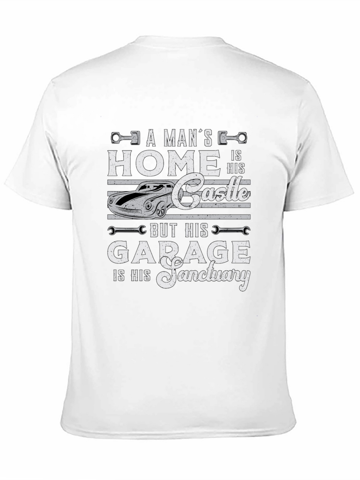 Mens Garage Sanctuary Graphic Tee