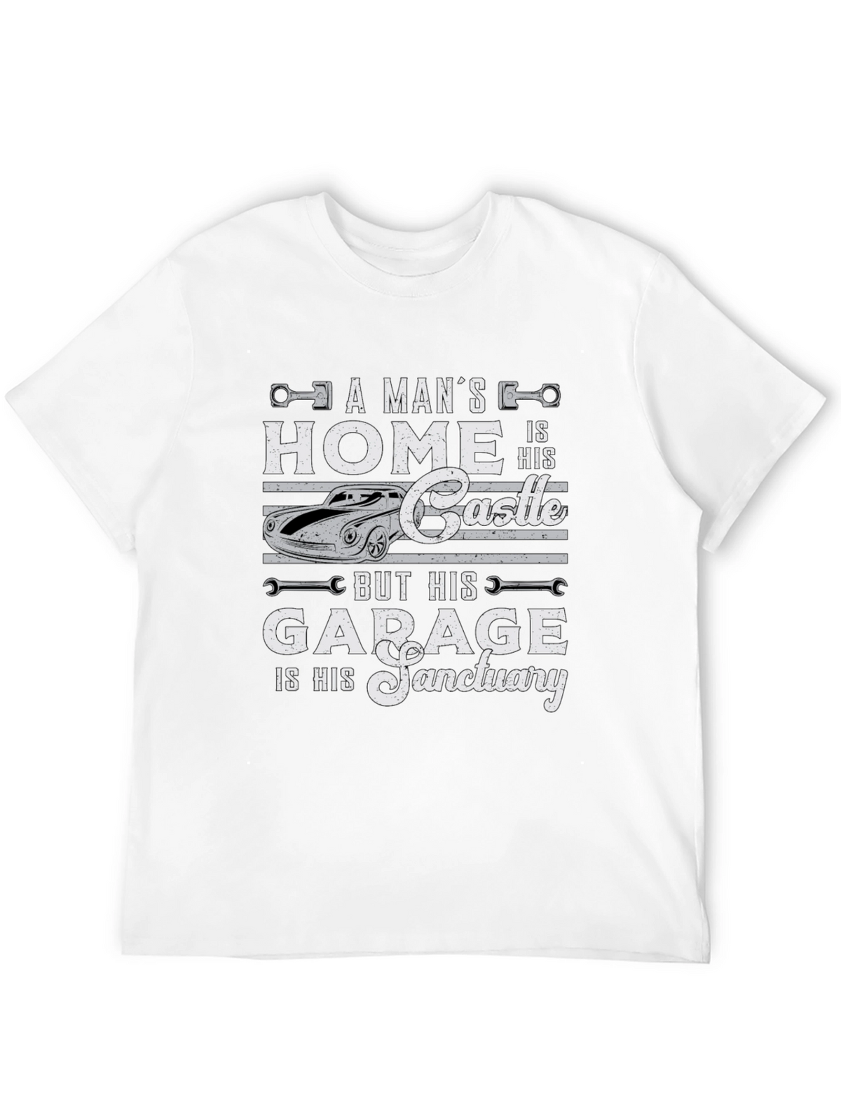 Mens Garage Sanctuary Graphic Tee
