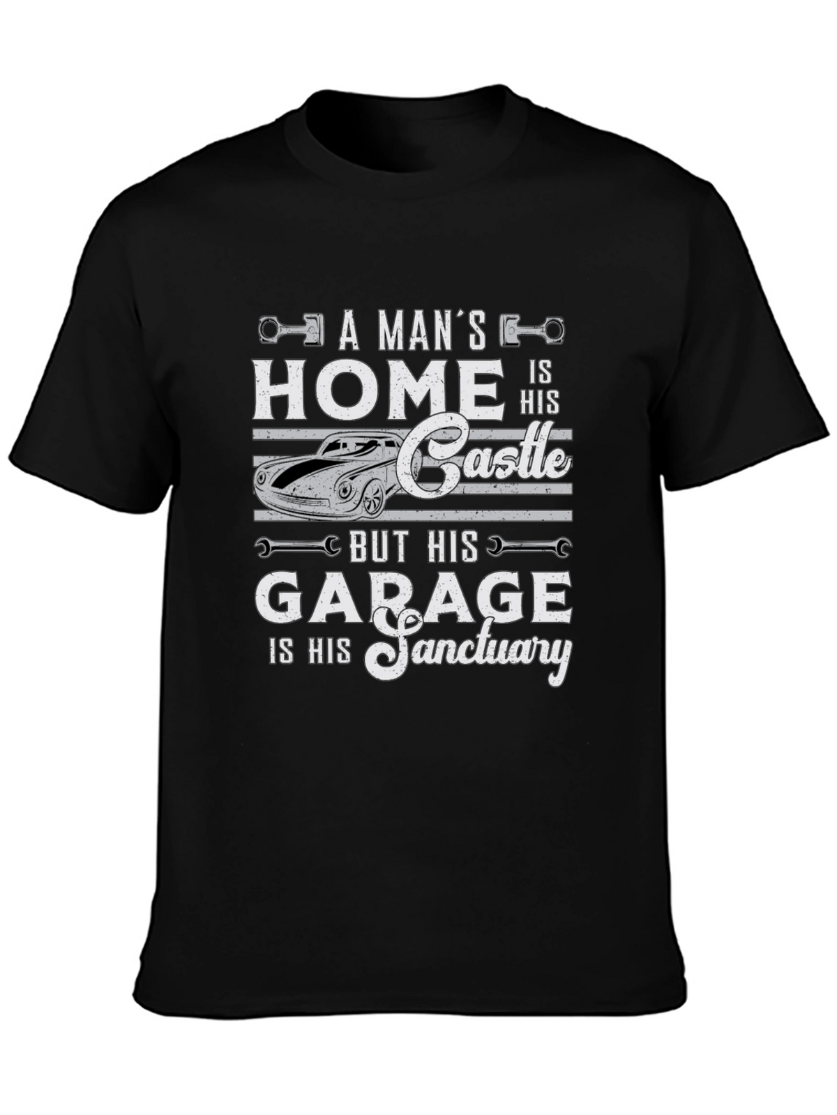 Mens Garage Sanctuary Graphic Tee