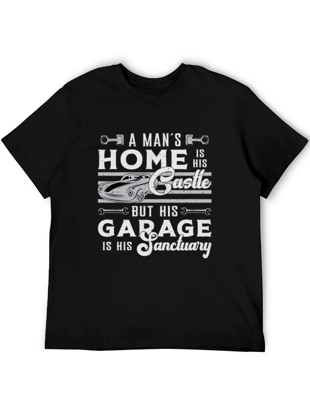 Mens Garage Sanctuary Graphic Tee