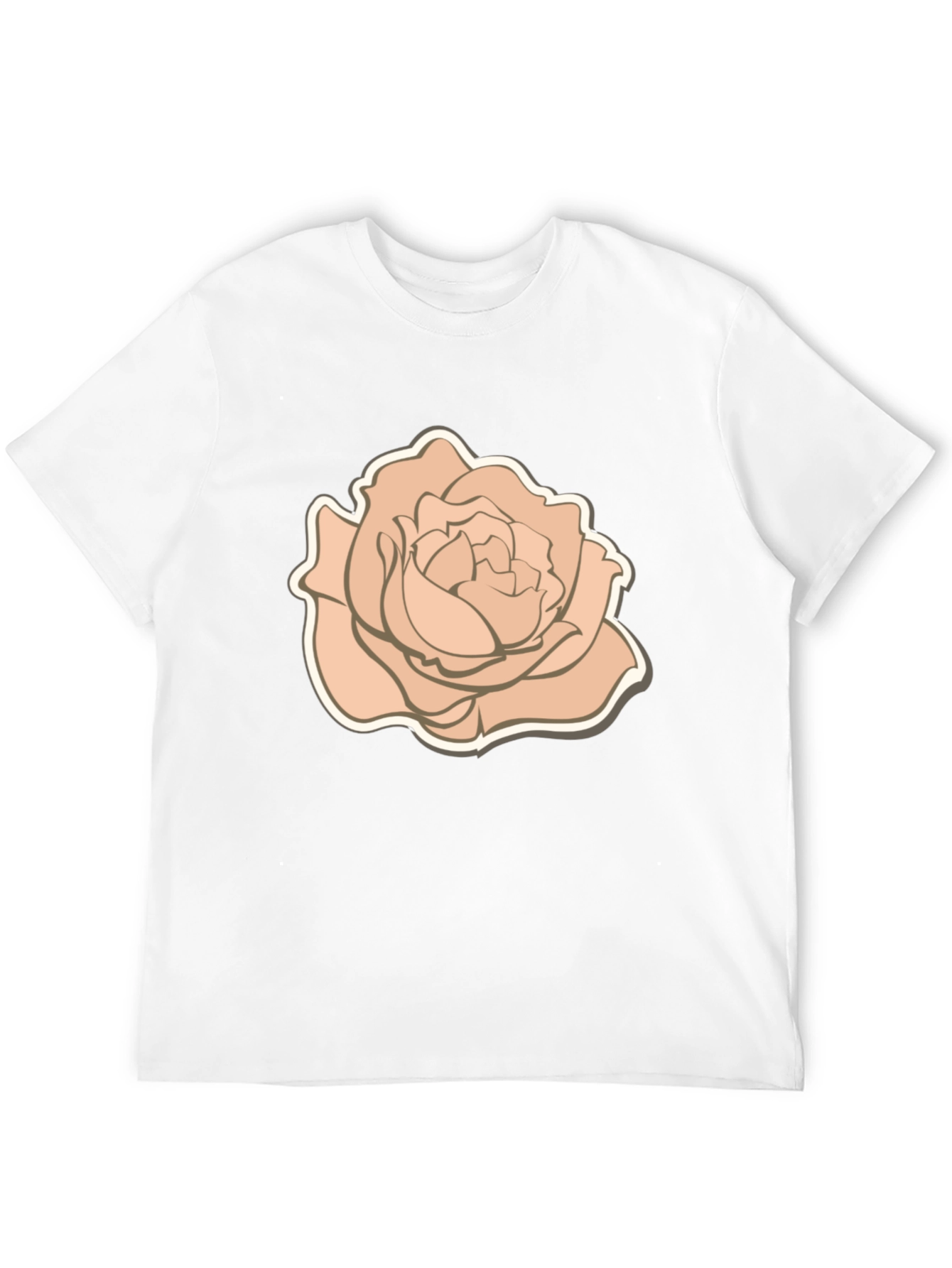 Rose Graphic T-Shirt - Stylish Casual Wear