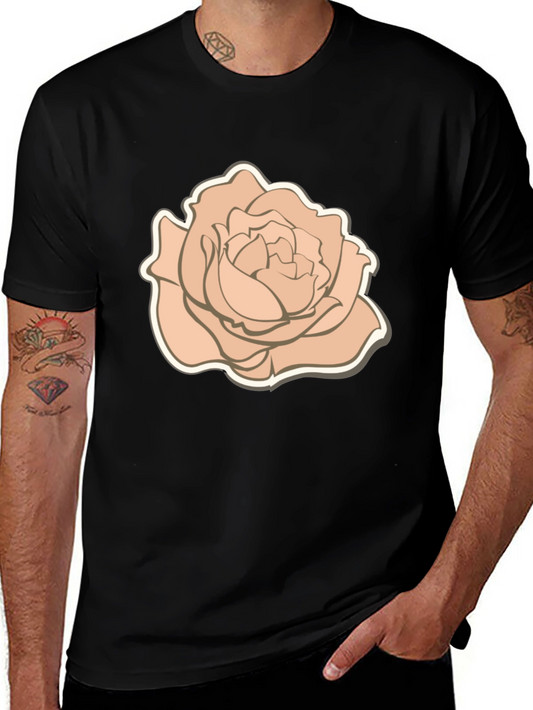 Rose Graphic T-Shirt - Stylish Casual Wear