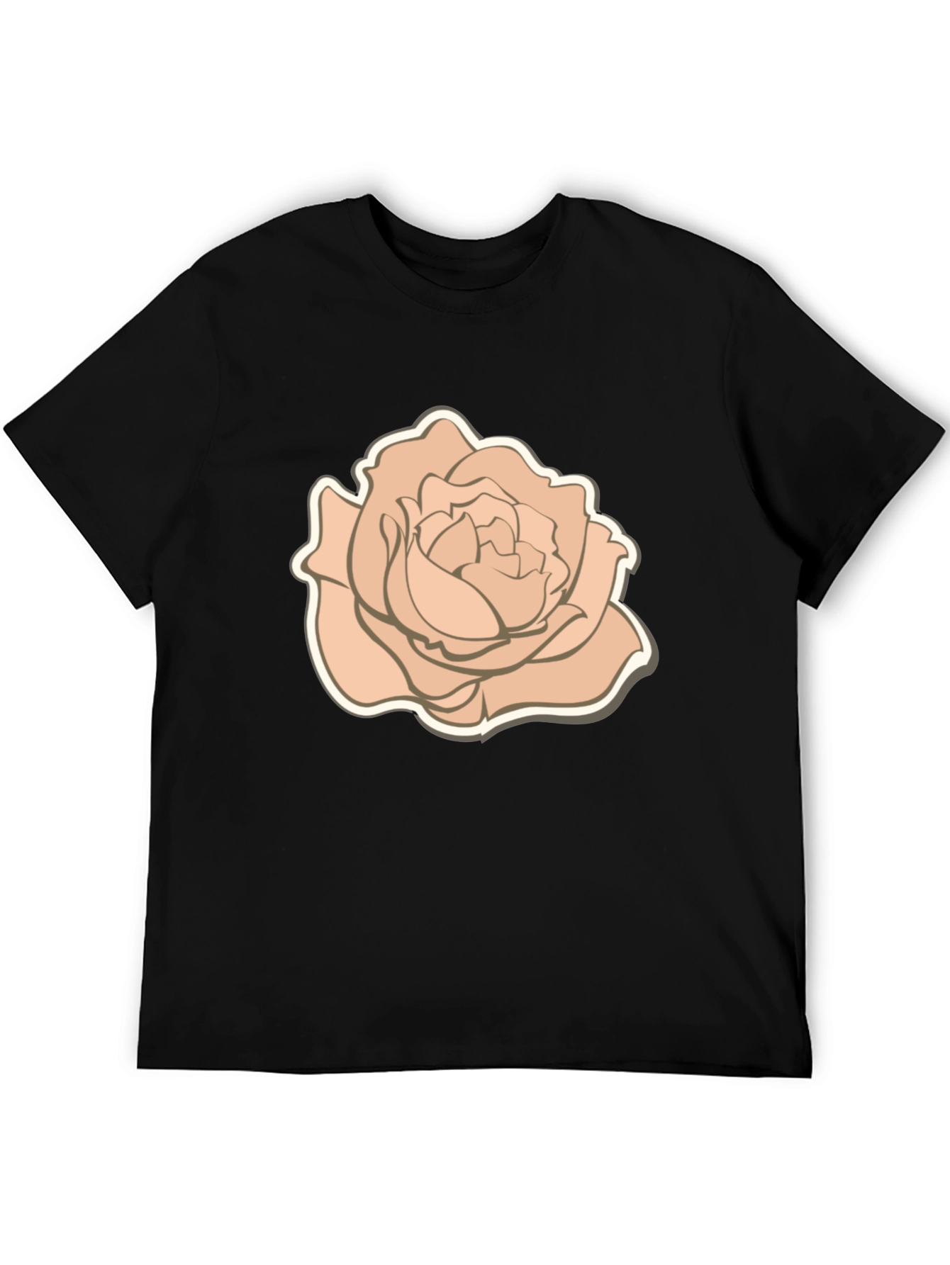 Rose Graphic T-Shirt - Stylish Casual Wear