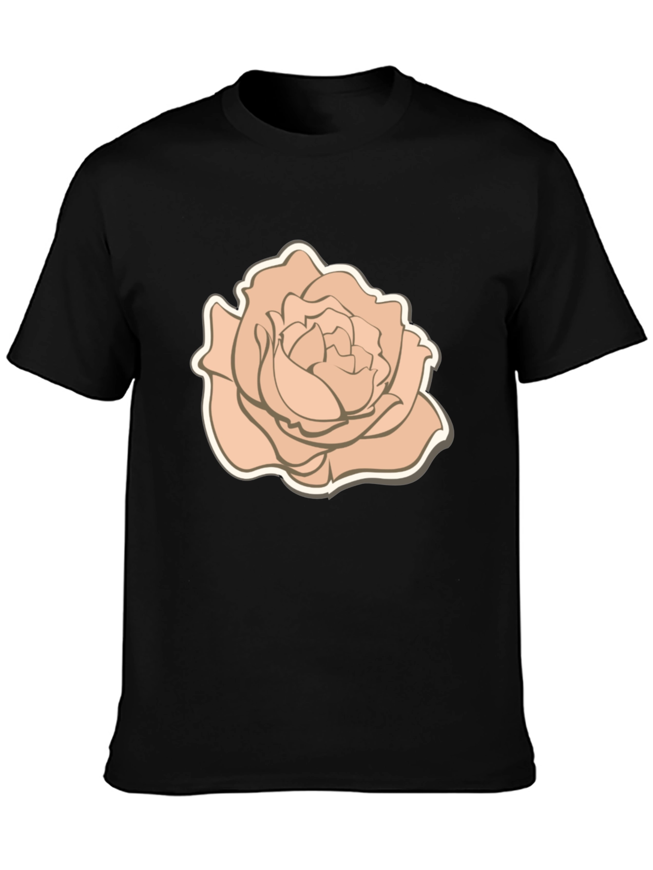 Rose Graphic T-Shirt - Stylish Casual Wear