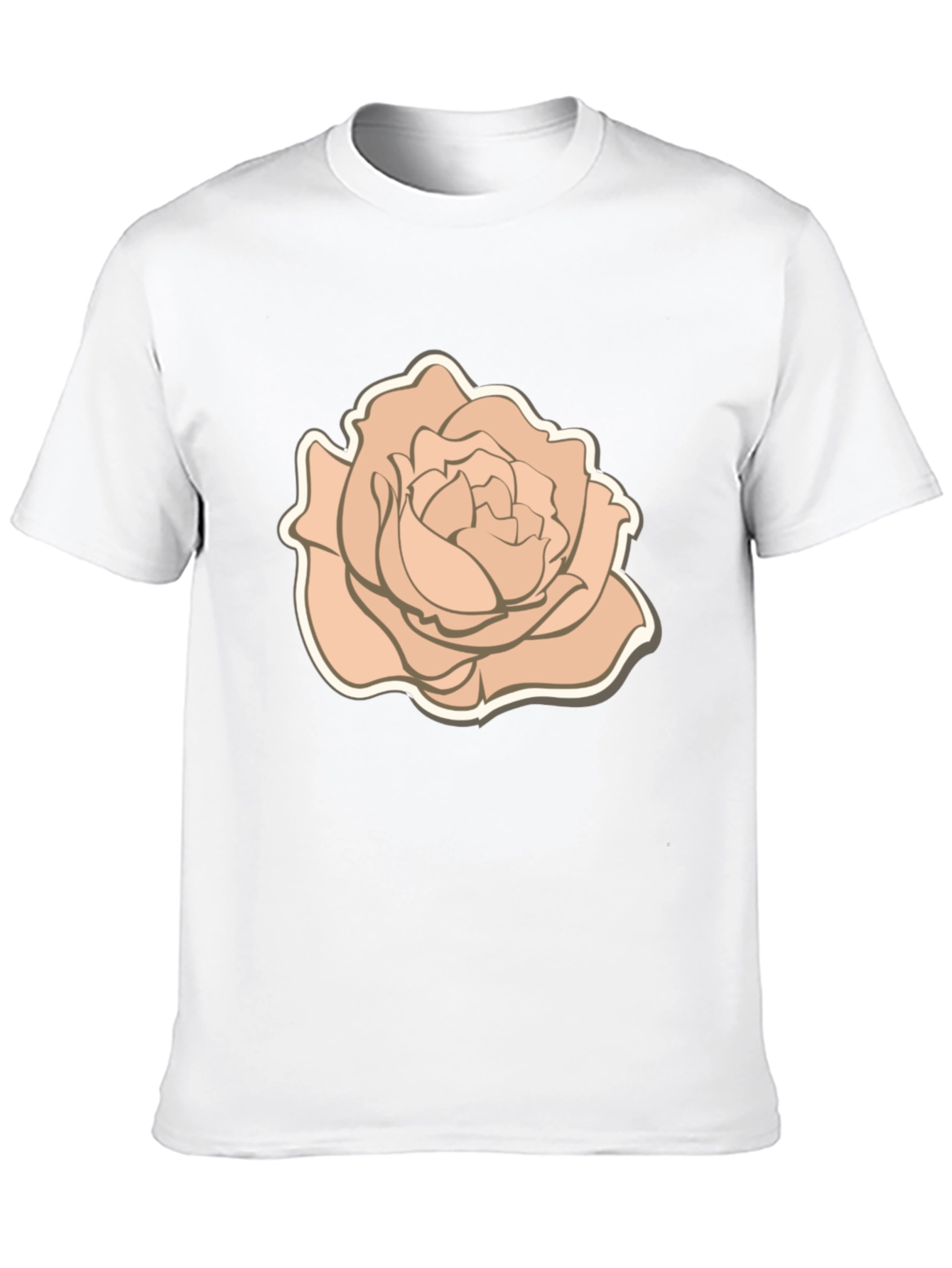 Rose Graphic T-Shirt - Stylish Casual Wear