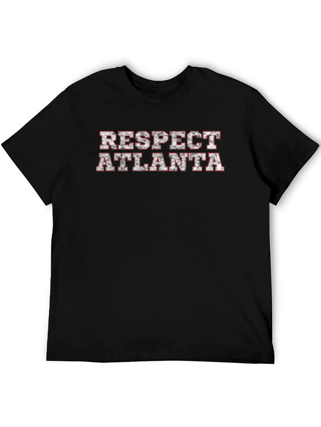 Respect Atlanta Black Graphic Tee