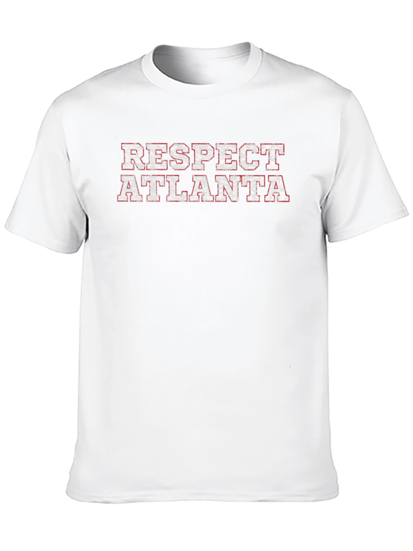 Respect Atlanta Black Graphic Tee