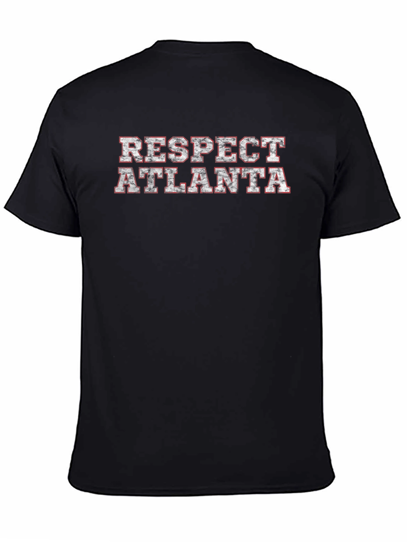 Respect Atlanta Black Graphic Tee