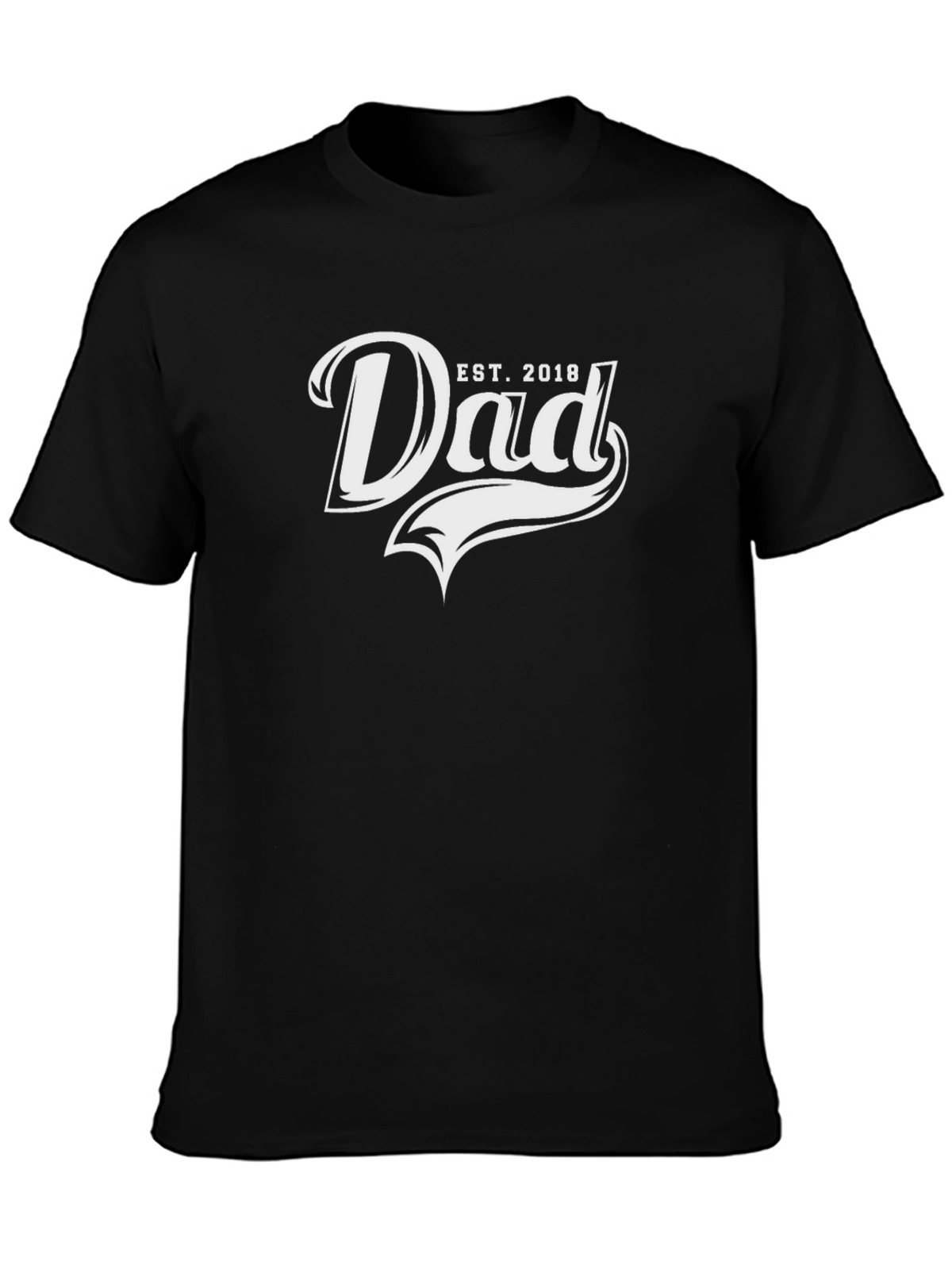 Dad Est. 2018 T-Shirt - Fathers Day Gift
