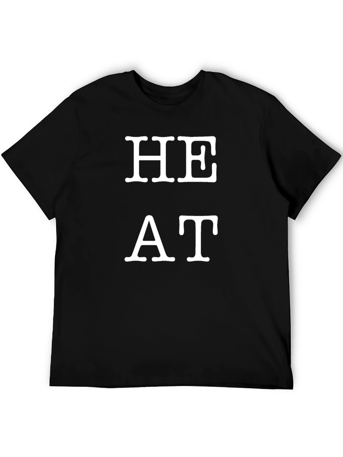 HEAT T-Shirt - Bold Black Tee for Fans