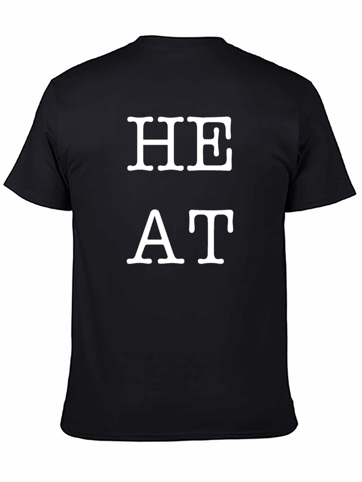 HEAT T-Shirt - Bold Black Tee for Fans
