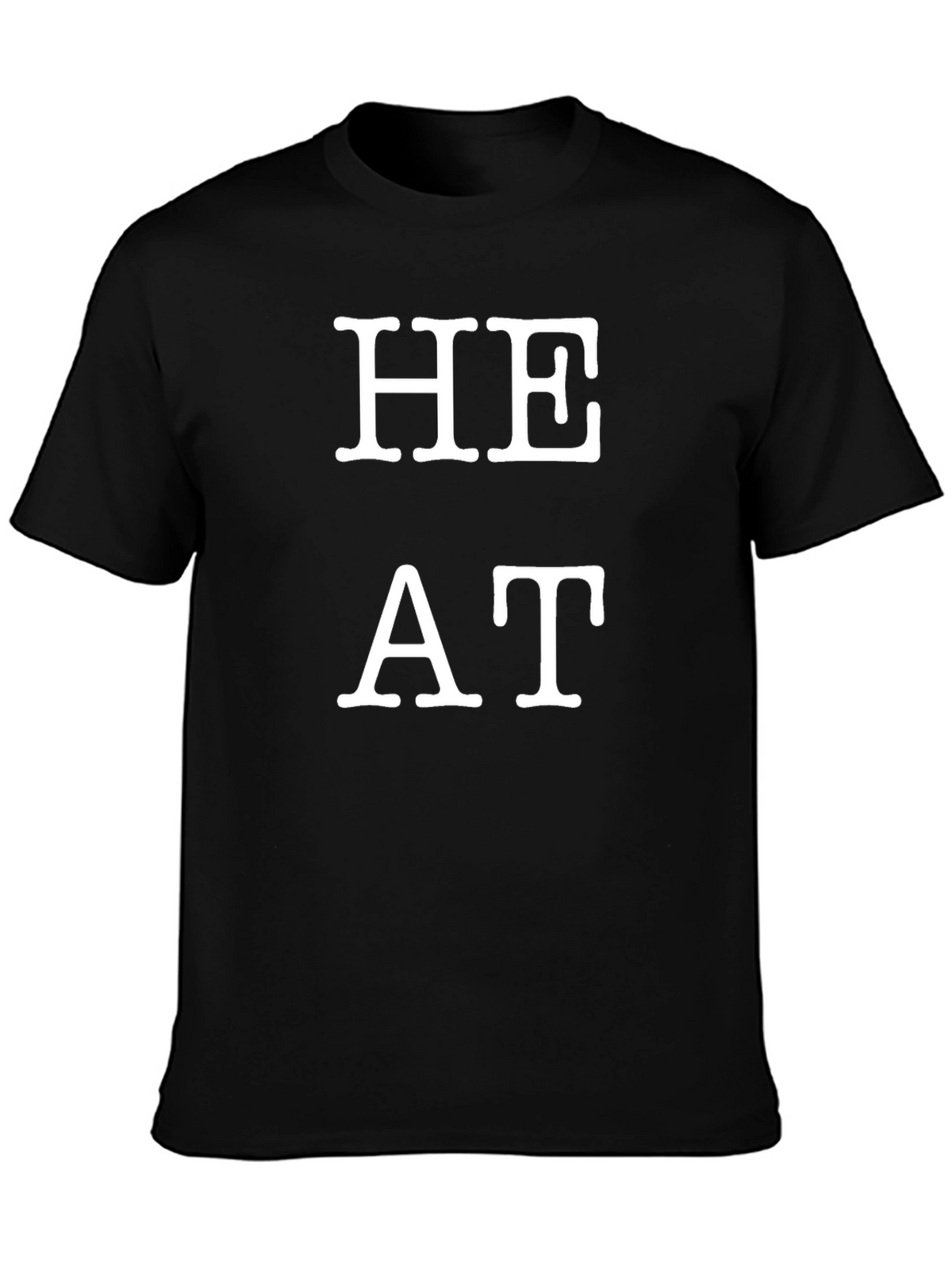 HEAT T-Shirt - Bold Black Tee for Fans