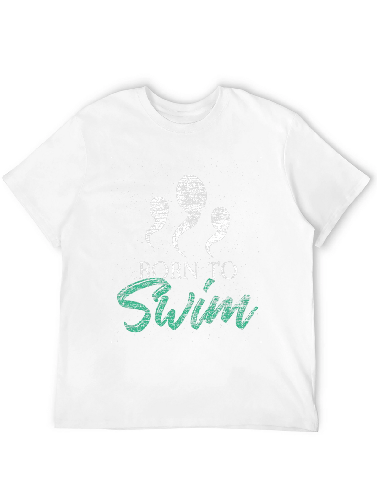 Born to Swim Graphic Tee - Black