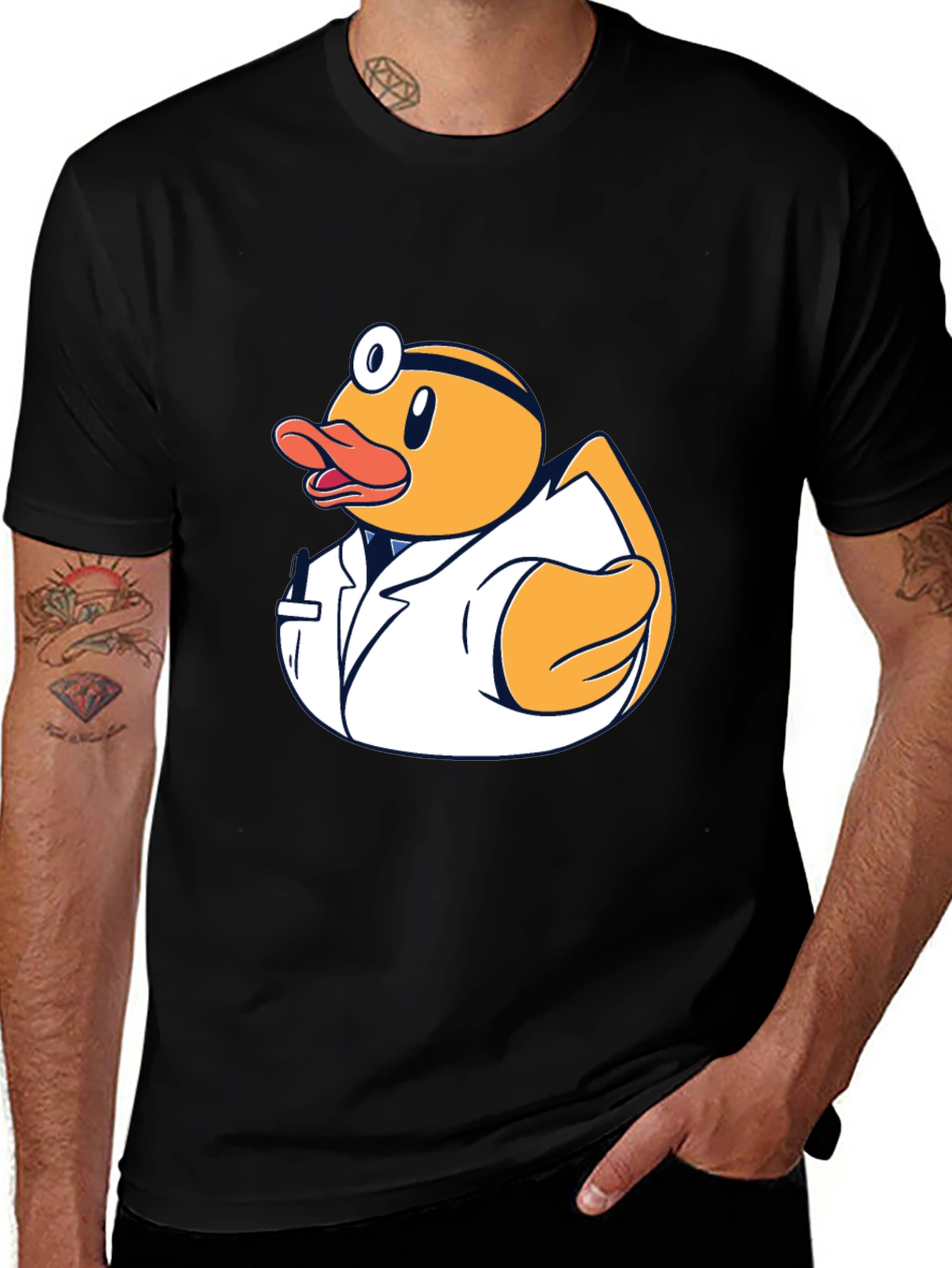 Doctor Duck T-Shirt - Novelty Rubber Duck Tee