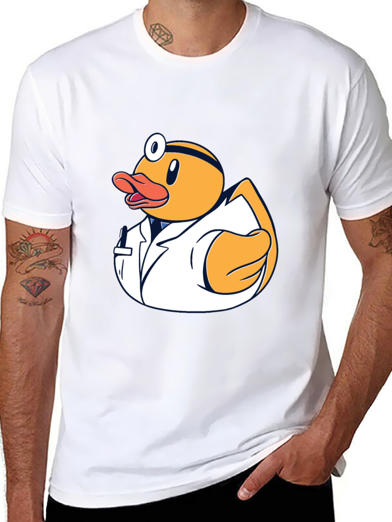 Doctor Duck T-Shirt - Novelty Rubber Duck Tee