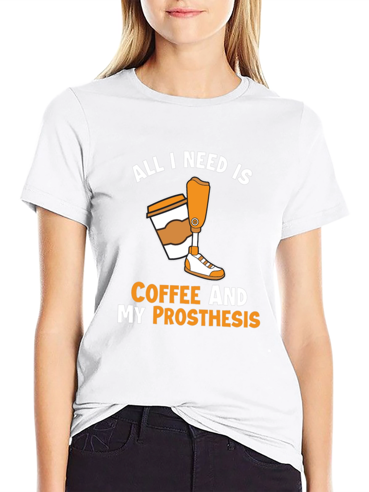Coffee and Prosthesis T-Shirt