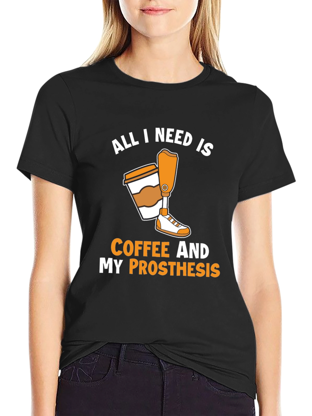 Coffee and Prosthesis T-Shirt