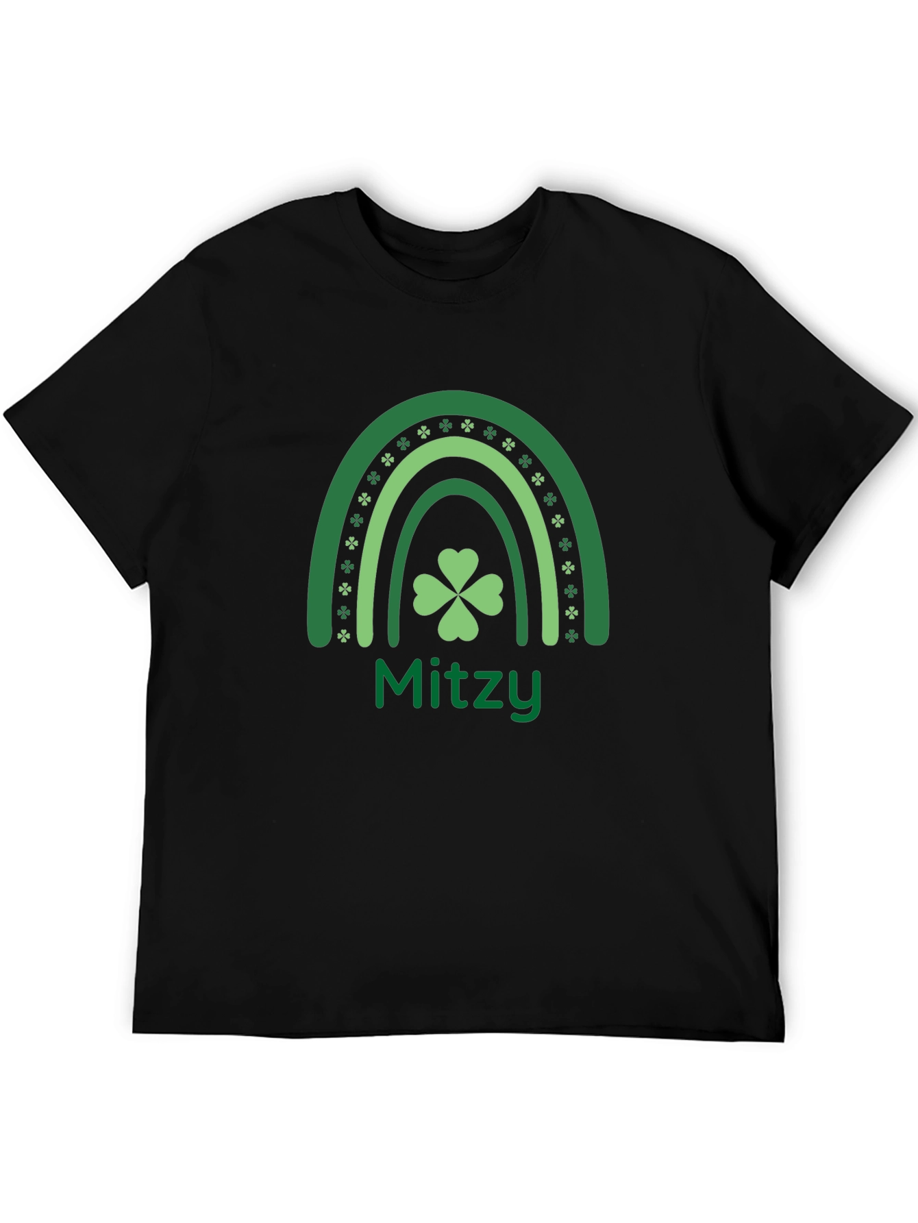 St. Patricks Day Mitzy Rainbow T-Shirt