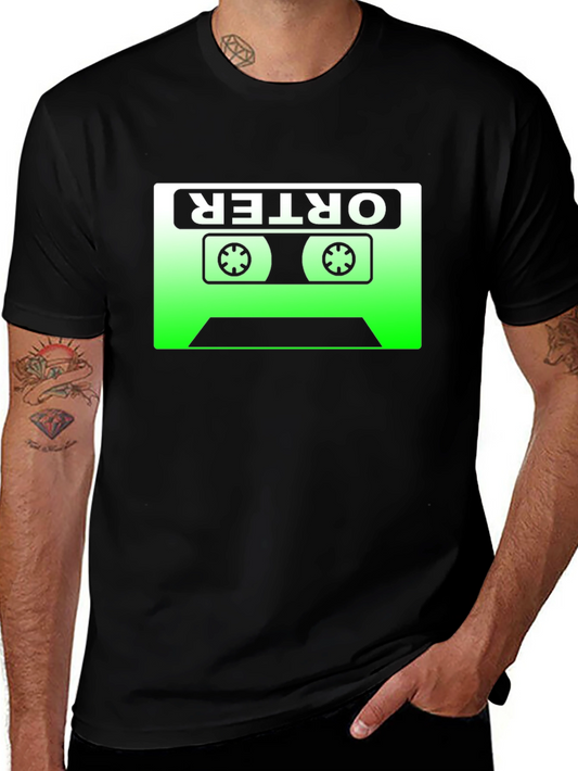 Retro Cassette Tape T-Shirt - Vintage Music Lover Tee