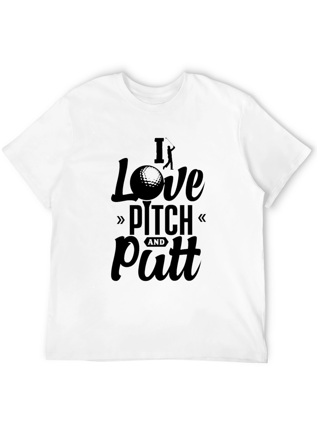 I Love Pitch and Putt Golf T-Shirt