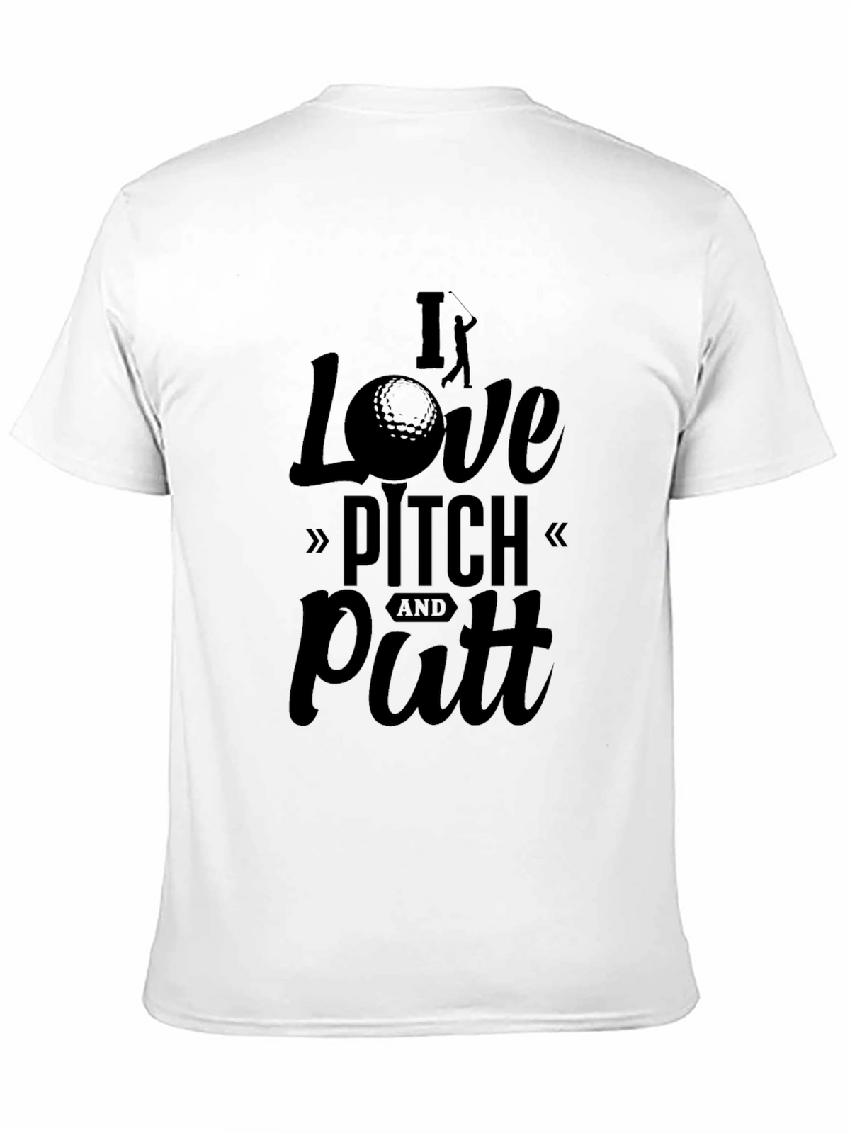I Love Pitch and Putt Golf T-Shirt