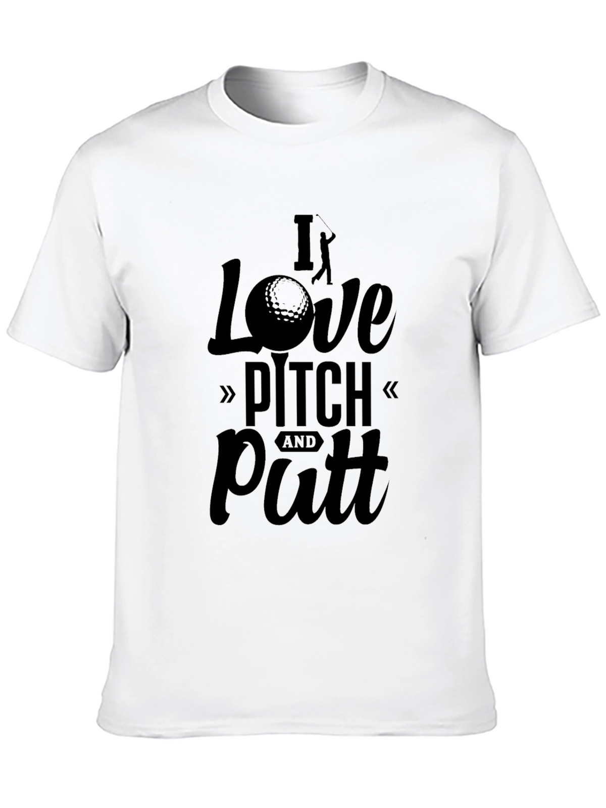 I Love Pitch and Putt Golf T-Shirt