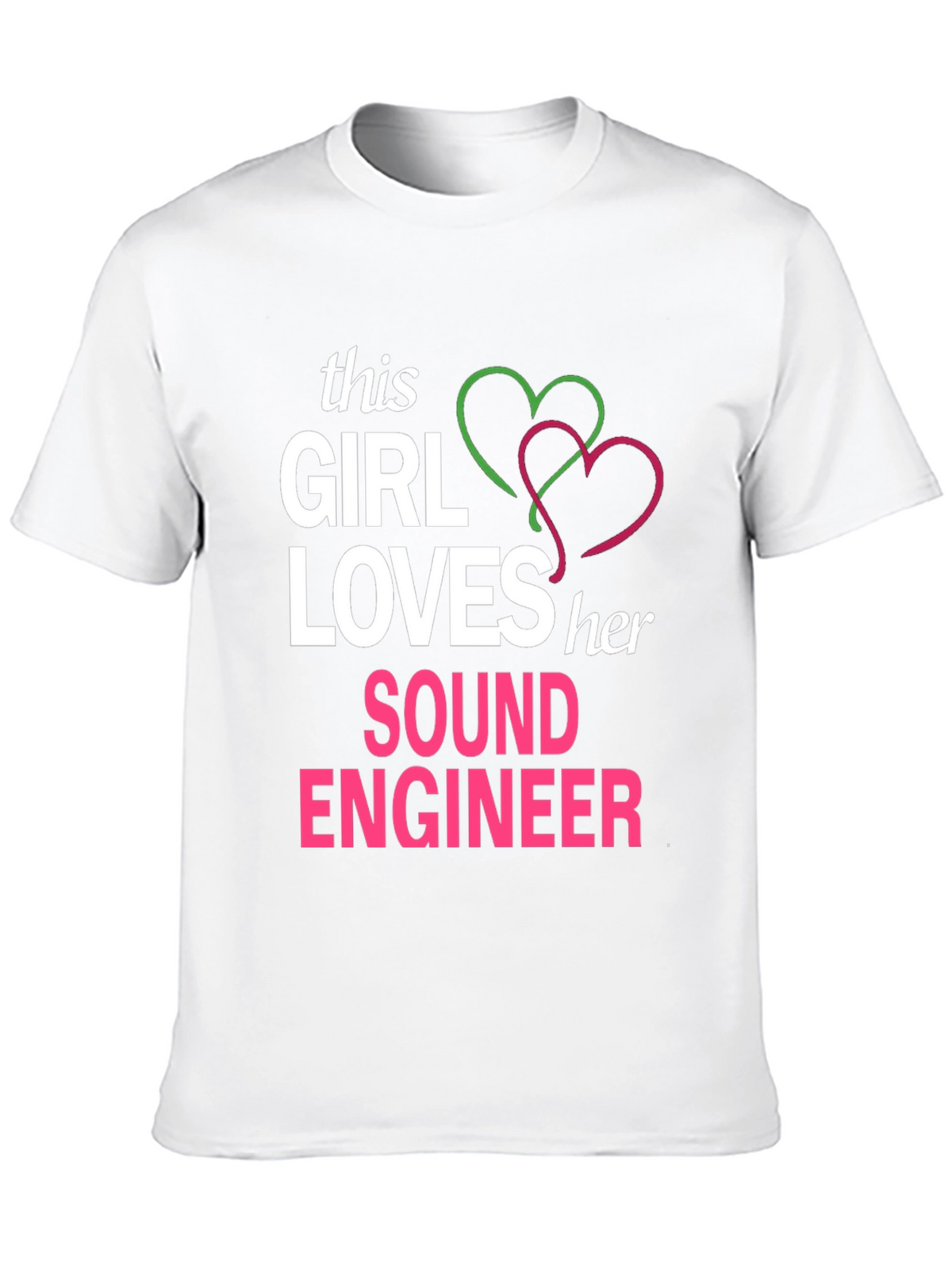 This Girl Loves Her Sound Engineer T-Shirt